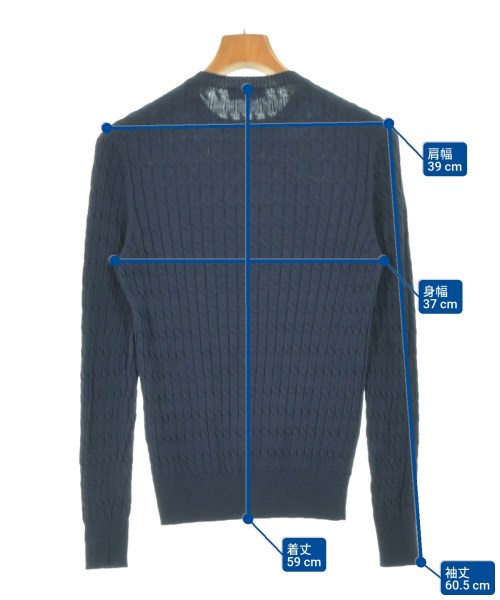 GRAN SASSO（グランサッソ）ニット・セーター 紺 サイズ:48(L位) メンズ/2200662584094