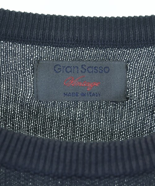 GRAN SASSO（グランサッソ）ニット・セーター 紺 サイズ:50(XL位) メンズ/2200726981098
