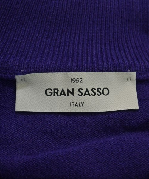 GRAN SASSO（グランサッソ）ニット・セーター 紫 サイズ:54(XXL位) メンズ/2200720372373