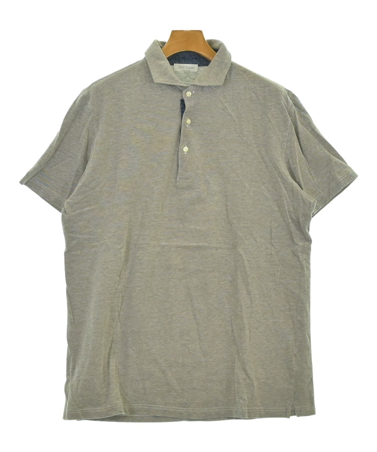 GRAN SASSO グランサッソ　シルクポロシャツ Gran Sasso（グランサッソ） ポロシャツ 55165 18190 メンズ コットン