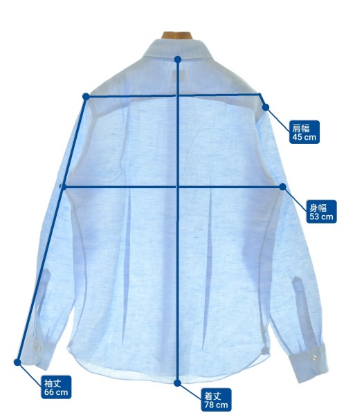 Catarisano（カタリザーノ）カジュアルシャツ 青 サイズ:L メンズ/2200663497041