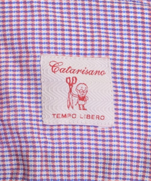 Catarisano（カタリザーノ）ドレスシャツ 赤 サイズ:S メンズ/2200719646263