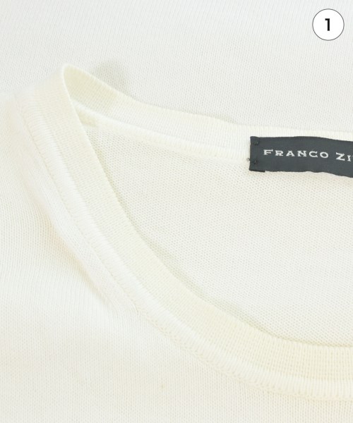 FRANCO ZICHE（フランコジッケ）ニット・セーター 白 サイズ:L メンズ/2200685113097