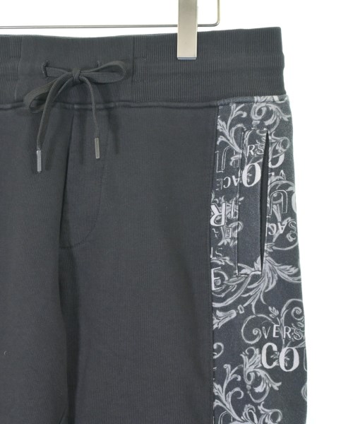 VERSACE JEANS（ヴェルサーチジーンズ）スウェットパンツ 黒 サイズ:L メンズ/2200644045025