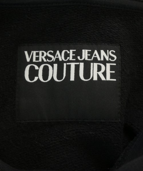 VERSACE JEANS（ヴェルサーチジーンズ）パーカー 黒 サイズ:S メンズ/2200705010047