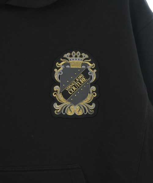 VERSACE JEANS（ヴェルサーチジーンズ）パーカー 黒 サイズ:S メンズ/2200705010047
