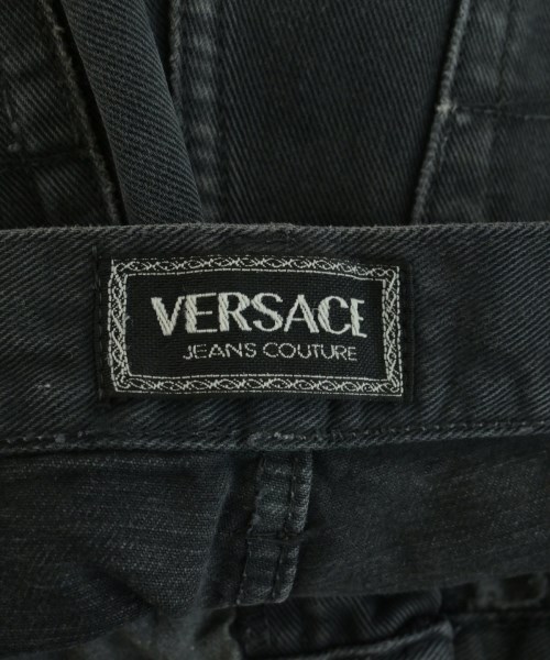 VERSACE JEANS（ヴェルサーチジーンズ）デニムパンツ 黒 サイズ:50(XL位) メンズ/2200719748066