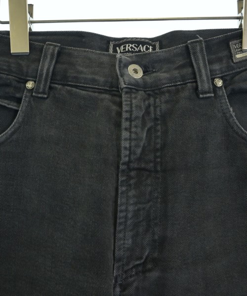 VERSACE JEANS（ヴェルサーチジーンズ）デニムパンツ 黒 サイズ:50(XL位) メンズ/2200719748066