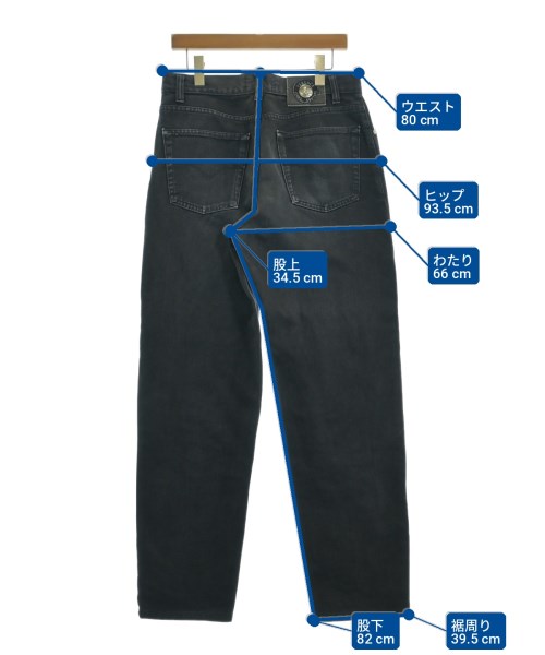 VERSACE JEANS（ヴェルサーチジーンズ）デニムパンツ 黒 サイズ:50(XL位) メンズ/2200719748066