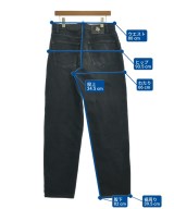 VERSACE JEANS（ヴェルサーチジーンズ）デニムパンツ 黒 サイズ:50(XL位) メンズ/2200719748066
