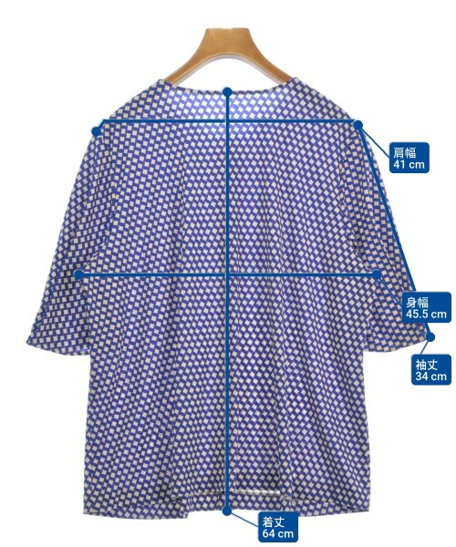 MACKINTOSH LONDON（マッキントシュロンドン）ブラウス 青 サイズ:46(XXXL位) レディース/2200622301181