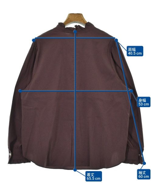 MACKINTOSH LONDON（マッキントシュロンドン）ブラウス 赤 サイズ:46(XXXL位) レディース/2200622301204