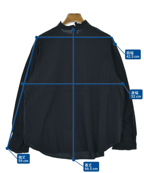 MACKINTOSH LONDON（マッキントシュロンドン）ブラウス 紺 サイズ:46(XXXL位) レディース/2200622301211