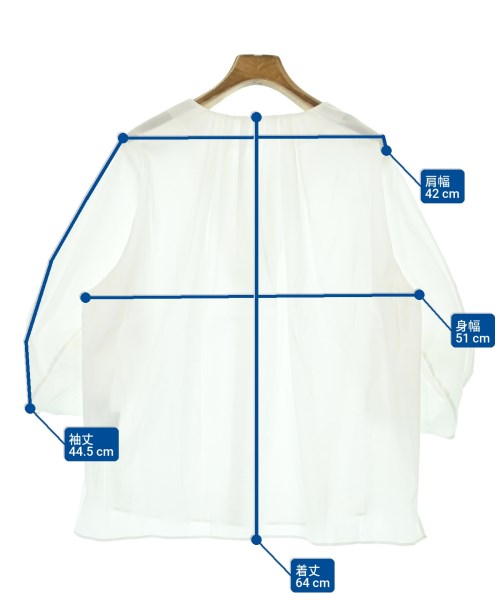 MACKINTOSH LONDON（マッキントシュロンドン）ブラウス 白 サイズ:44(XXL位) レディース/2200622301235