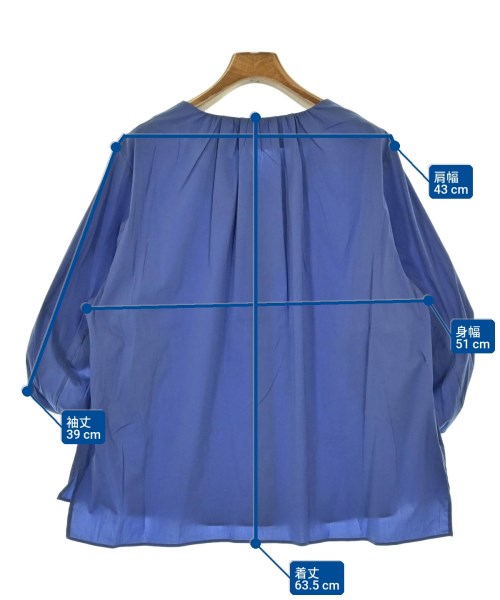 MACKINTOSH LONDON（マッキントシュロンドン）ブラウス 青 サイズ:44(XXL位) レディース/2200622301242