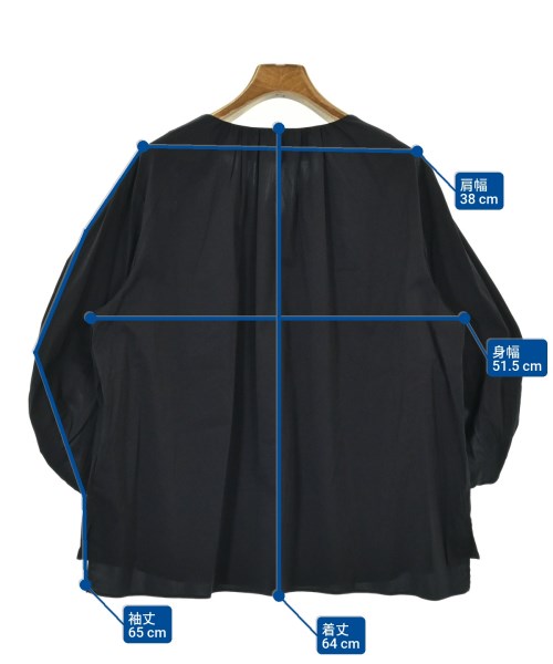 MACKINTOSH LONDON（マッキントシュロンドン）ブラウス 紺 サイズ:44(XXL位) レディース/2200622301259