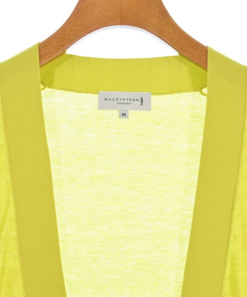 MACKINTOSH LONDON（マッキントシュロンドン）カーディガン 黄 サイズ:44(XXL位) レディース/2200622301280