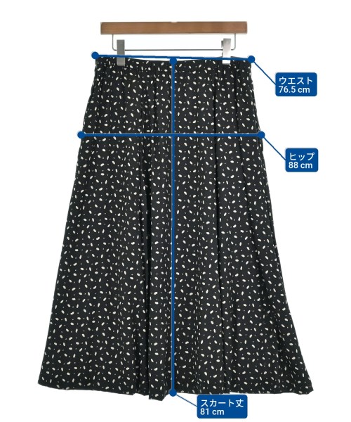 MACKINTOSH LONDON（マッキントシュロンドン）ロング・マキシ丈スカート 黒 サイズ:46(XXXL位) レディース/2200622301310