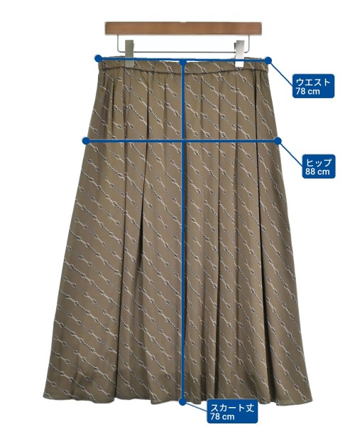 MACKINTOSH LONDON（マッキントシュロンドン）ロング・マキシ丈スカート 茶 サイズ:46(XXXL位) レディース/2200622301372