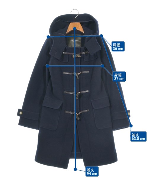MACKINTOSH LONDON（マッキントシュロンドン）ダッフルコート 紺 サイズ:38(M位) レディース/2200632261017