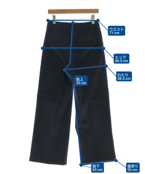 MACKINTOSH LONDON（マッキントシュロンドン）スラックス 紺 サイズ:40(L位) レディース/2200676377033