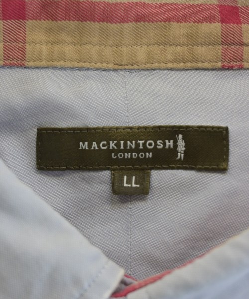 MACKINTOSH LONDON（マッキントシュロンドン）カジュアルシャツ 青 サイズ:LL メンズ/2200696001017