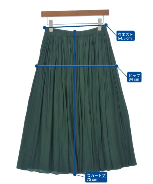 MACKINTOSH LONDON（マッキントシュロンドン）ロング・マキシ丈スカート 緑 サイズ:38(M位) レディース/2200698843196