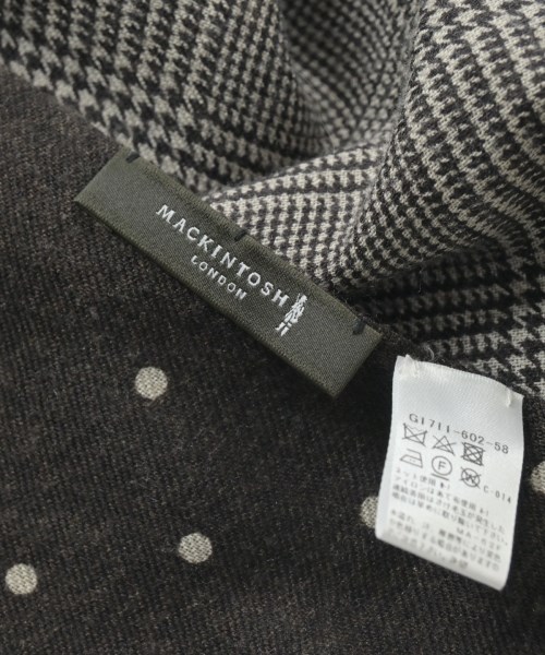 MACKINTOSH LONDON（マッキントシュロンドン）マフラー 茶 サイズ:- メンズ/2200660164137