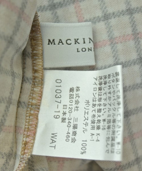 MACKINTOSH LONDON（マッキントシュロンドン）ブラウス ベージュ サイズ:38(M位) レディース/2200708909027