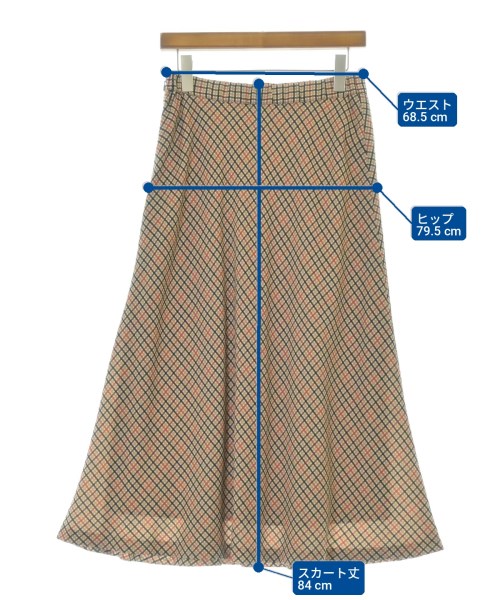 MACKINTOSH LONDON（マッキントシュロンドン）ロング・マキシ丈スカート ベージュ サイズ:40(L位) レディース/2200708909034