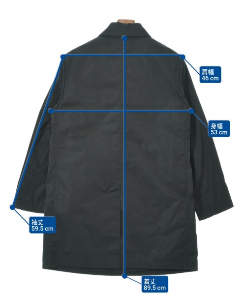 MACKINTOSH LONDON（マッキントシュロンドン）ステンカラーコート 黒 サイズ:40(L位) メンズ/2200644127028