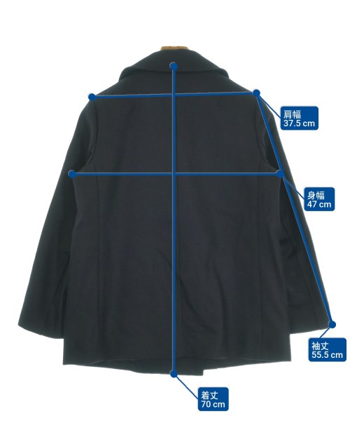 MACKINTOSH LONDON（マッキントシュロンドン）ピーコート 紺 サイズ:40(L位) レディース/2200641632037