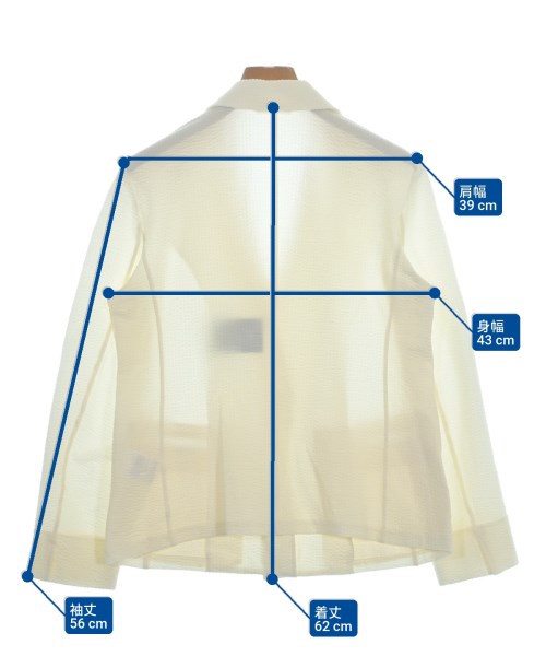 MACKINTOSH LONDON（マッキントシュロンドン）テーラードジャケット 白 サイズ:38(M位) レディース/2200660013084