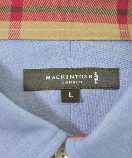 MACKINTOSH LONDON（マッキントシュロンドン）カジュアルシャツ 青 サイズ:L メンズ/2200664511012