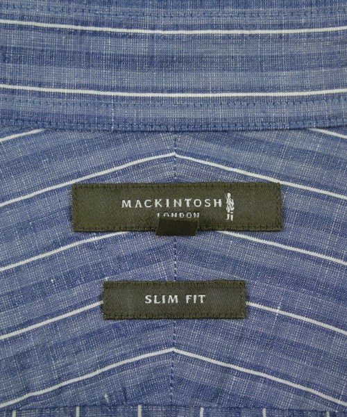 MACKINTOSH LONDON（マッキントシュロンドン）カジュアルシャツ 青 サイズ:42(XXL位) メンズ/2200661361078