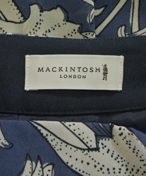 MACKINTOSH LONDON（マッキントシュロンドン）ひざ丈スカート 青 サイズ:38(M位) レディース/2200730596035
