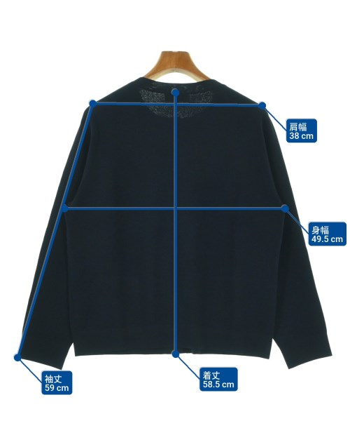 MACKINTOSH LONDON（マッキントシュロンドン）カーディガン 紺 サイズ:46(XXXL位) レディース/2200680656322