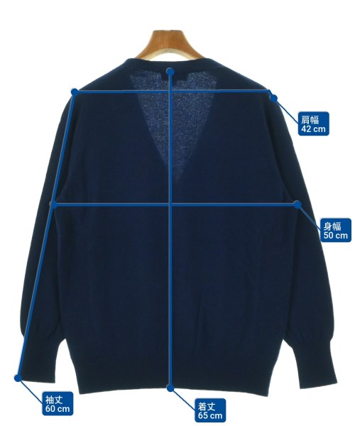 MACKINTOSH LONDON（マッキントシュロンドン）カーディガン 紺 サイズ:44(XXL位) レディース/2200680656339