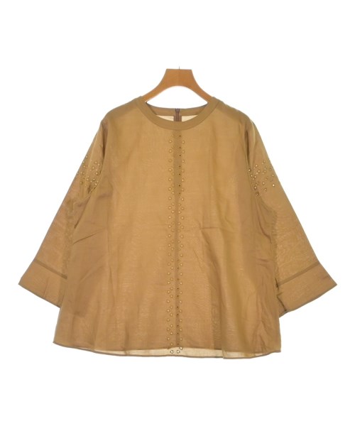 MACKINTOSH LONDON(マッキントシュロンドン)ブラウス 茶 サイズ:46(XXXL位)/2200680656360