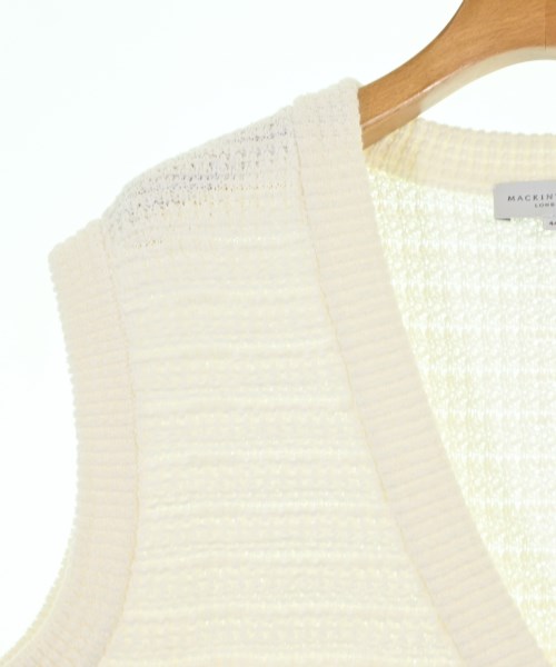 MACKINTOSH LONDON（マッキントシュロンドン）ベスト 白 サイズ:44(XXL位) レディース/2200680656391