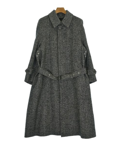 MACKINTOSH LONDON(マッキントシュロンドン)ステンカラーコート 黒 サイズ:40(L位)/2200680054401