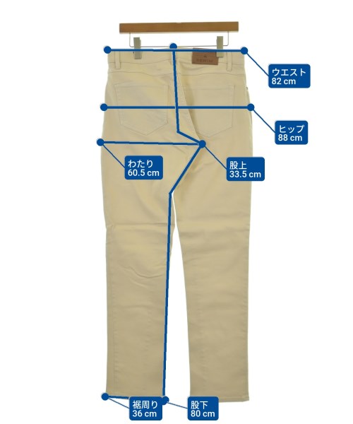 Brooks Brothers Red Fleece（ブルックスブラザーズレッドフリース）デニムパンツ 白 サイズ:32(L位) メンズ/2200623743249