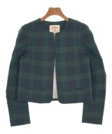 Brooks Brothers Red Fleece（ブルックスブラザーズレッドフリース）ノーカラージャケット 緑 サイズ:0(XS位) レディース/2200631047056