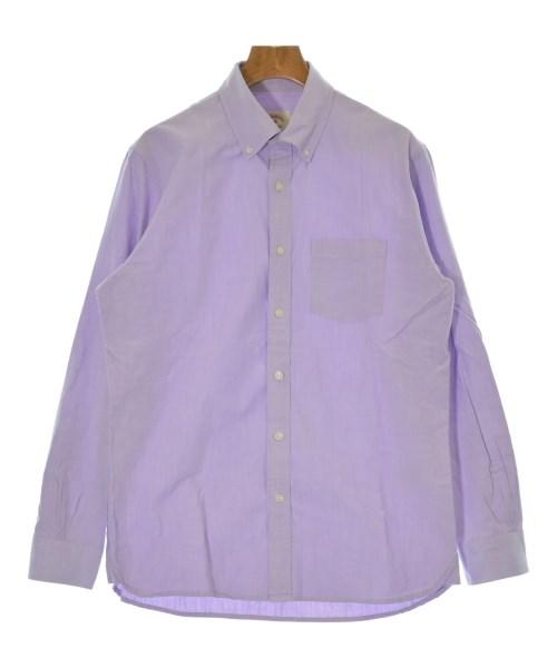 Brooks Brothers Red Fleece(ブルックスブラザーズレッドフリース)カジュアルシャツ 紫 サイズ:M/2200672919039