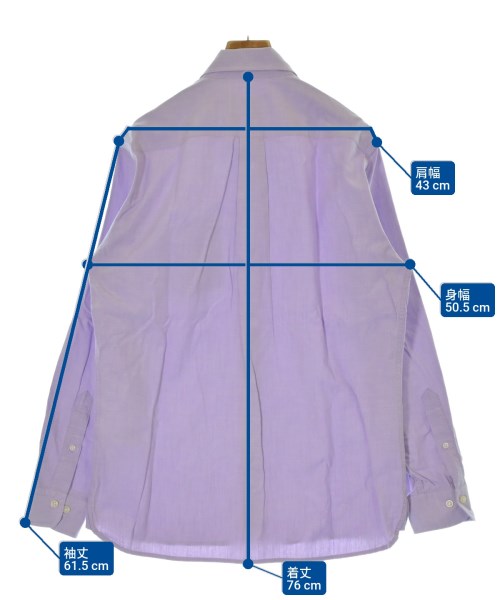 Brooks Brothers Red Fleece（ブルックスブラザーズレッドフリース）カジュアルシャツ 紫 サイズ:M メンズ/2200672919039