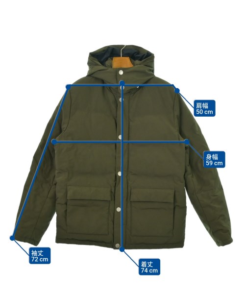 Brooks Brothers Red Fleece（ブルックスブラザーズレッドフリース）ダウンジャケット/ダウンベスト カーキ サイズ:M メンズ/2200658166013