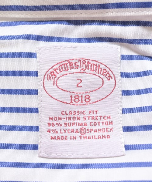 Brooks Brothers Red Fleece（ブルックスブラザーズレッドフリース）ドレスシャツ 青 サイズ:38(S位) レディース/2200715001189