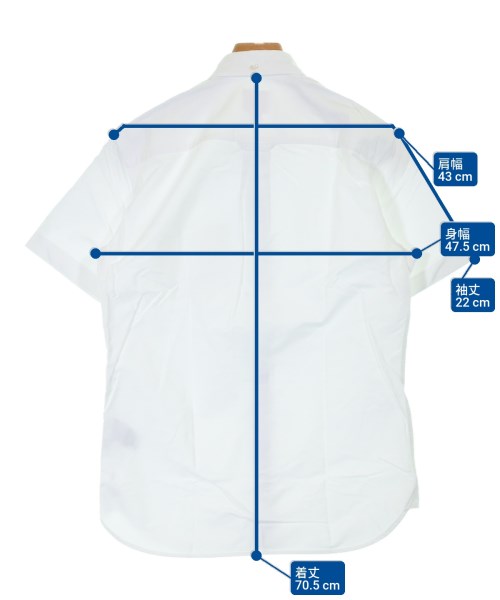 Brooks Brothers Red Fleece（ブルックスブラザーズレッドフリース）カジュアルシャツ 白 サイズ:XS メンズ/2200647040171