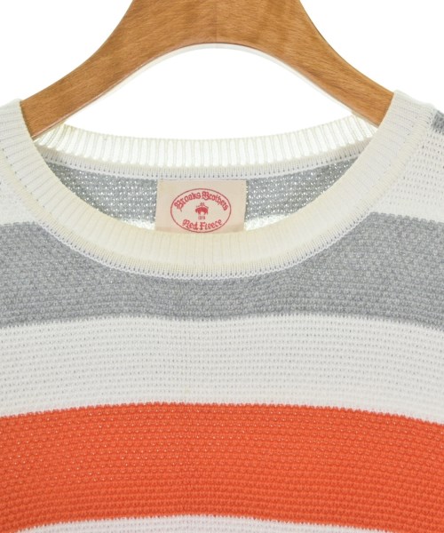 Brooks Brothers Red Fleece（ブルックスブラザーズレッドフリース）ニット・セーター 白 サイズ:M メンズ/2200705758055
