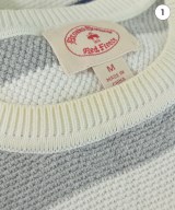 Brooks Brothers Red Fleece（ブルックスブラザーズレッドフリース）ニット・セーター 白 サイズ:M メンズ/2200705758055